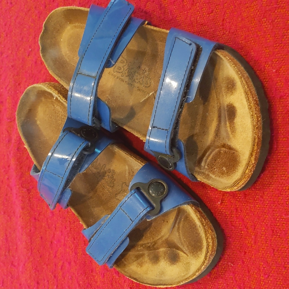Birkenstock Blue Velcro Sandals